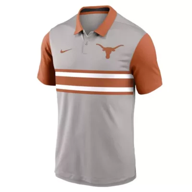 NCAA Nike Gray/Texas Texas Longhorns Vapor Dri-FIT Polo
