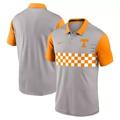 NCAA Nike Gray/Tennessee Tennessee Volunteers Vapor Dri-FIT Polo