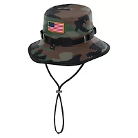 NCAA Nike LSU Tigers 2025 Military Appreciation Boonie Dri-FIT Bucket Hat