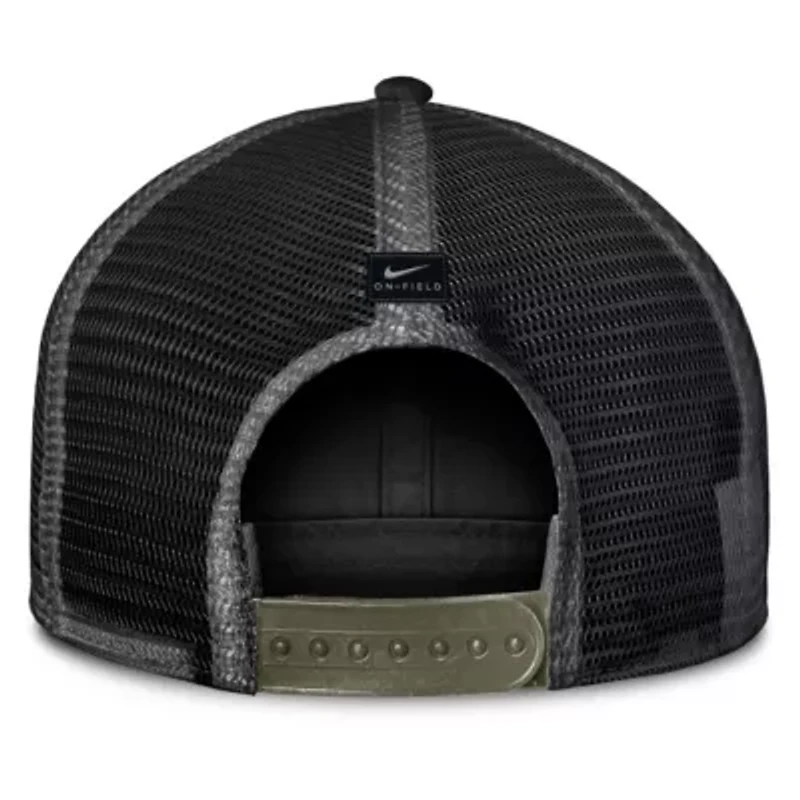 Duke Blue Devils NCAA Nike Duke Devils 2025 Military Appreciation Rise Adjustable Trucker Hat