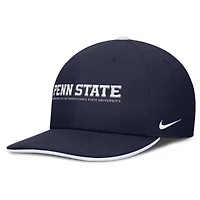NCAA Nike Penn State Nittany Lions 2025 On-Field Pro Performance Adjustable Hat