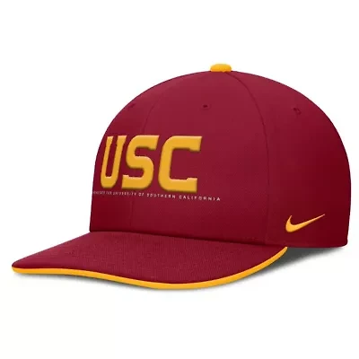 NCAA Nike USC Trojans 2025 On-Field Pro Performance Adjustable Hat