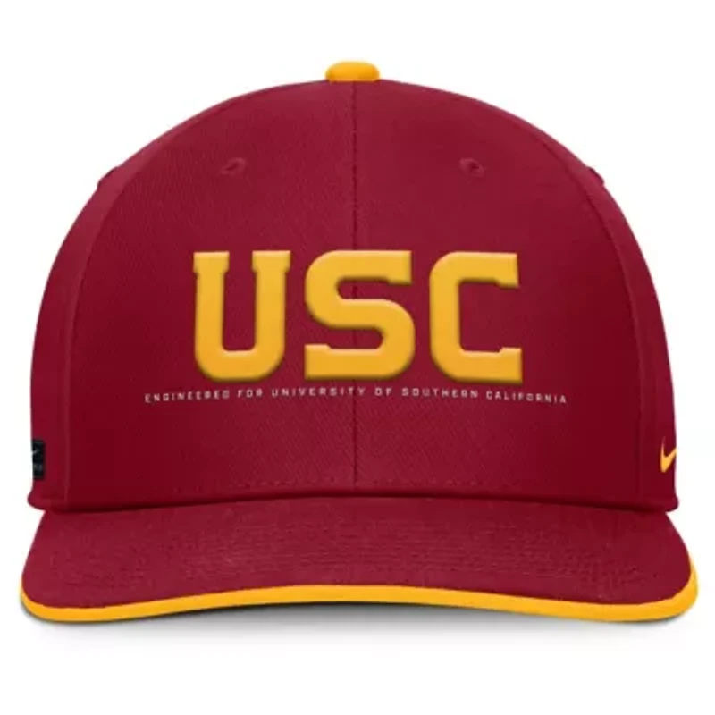 NCAA Nike USC Trojans 2025 On-Field Pro Performance Adjustable Hat
