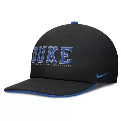 Duke Blue Devils NCAA Nike Duke Devils 2025 On-Field Pro Performance Adjustable Hat
