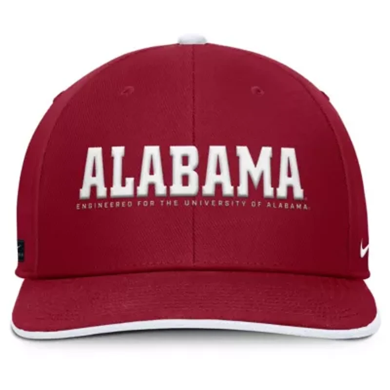 Alabama Crimson Tide NCAA Nike Alabama Tide 2025 On-Field Pro Performance Adjustable Hat