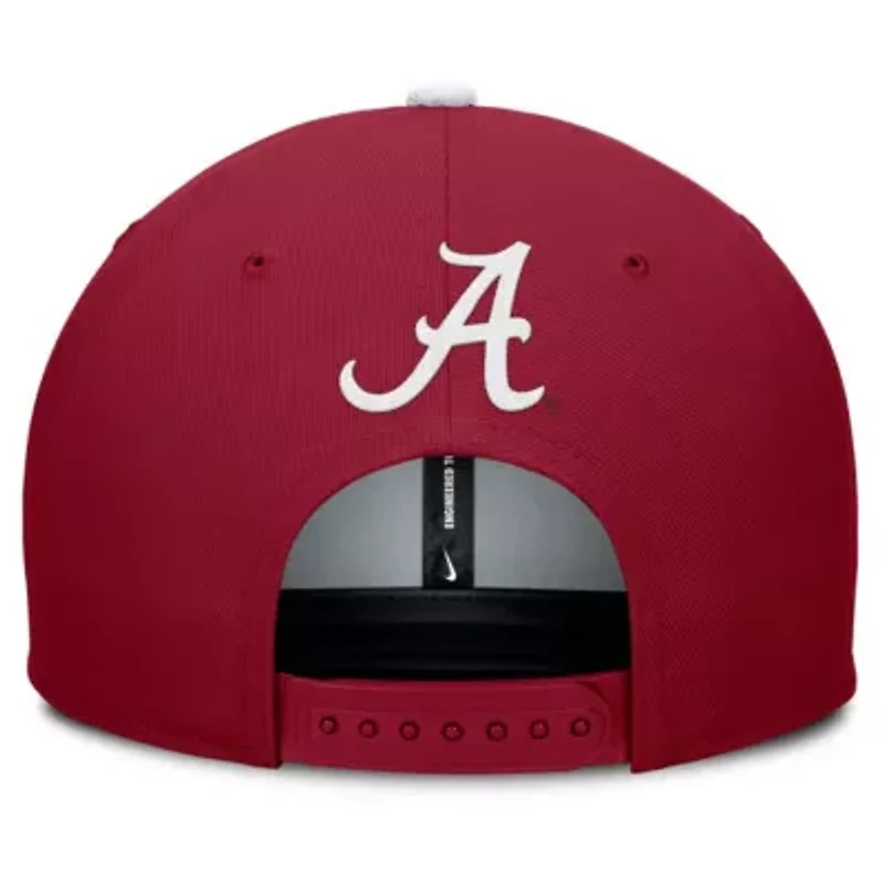 Alabama Crimson Tide NCAA Nike Alabama Tide 2025 On-Field Pro Performance Adjustable Hat