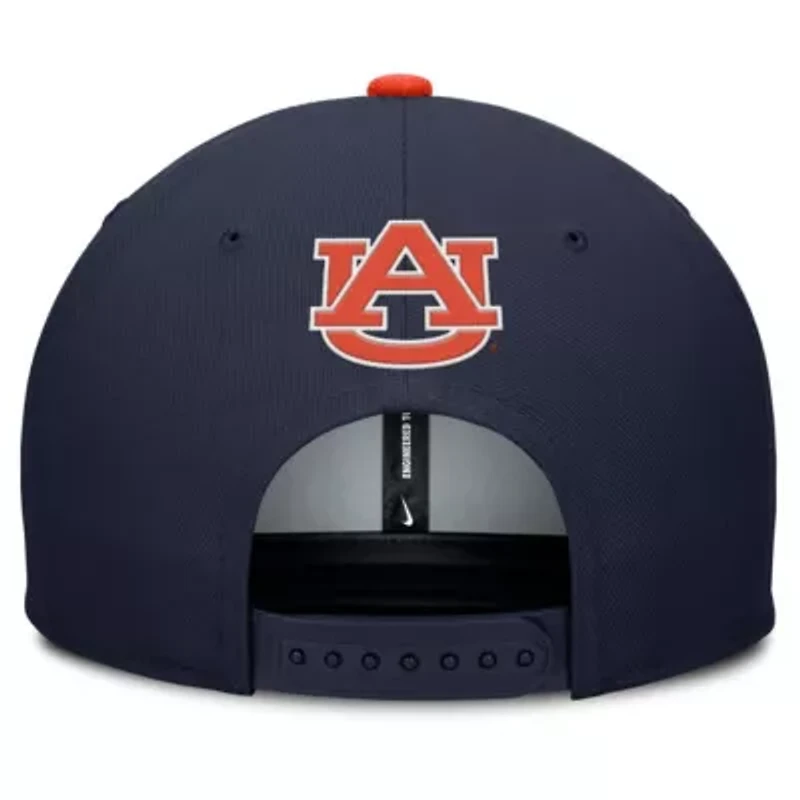 NCAA Nike Auburn Tigers 2025 On-Field Pro Dri-FIT Adjustable Hat