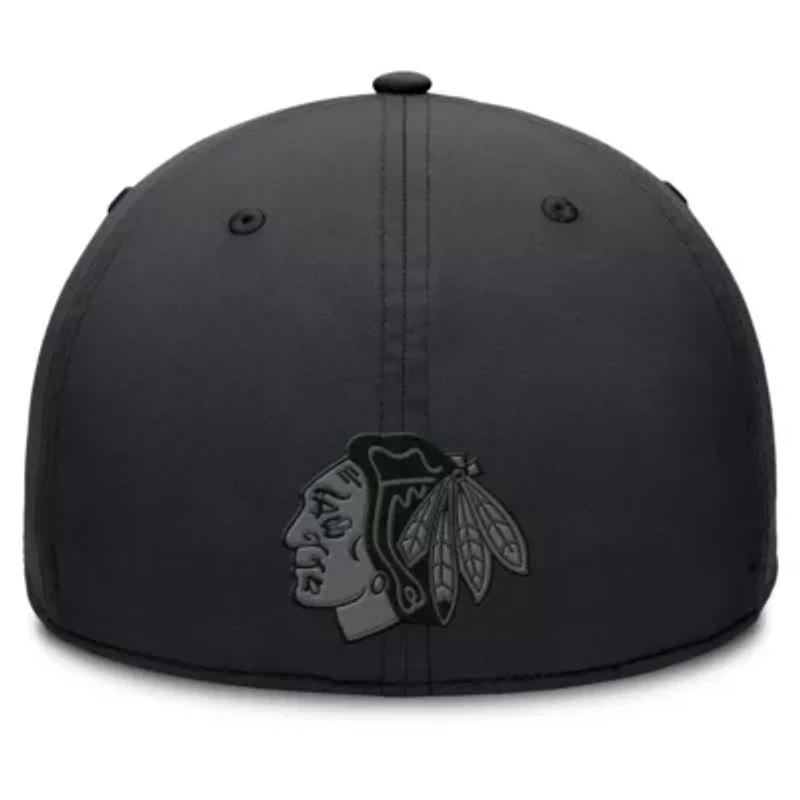NHL Fanatics Chicago Blackhawks Authentic Pro Road Team Code Flex Hat