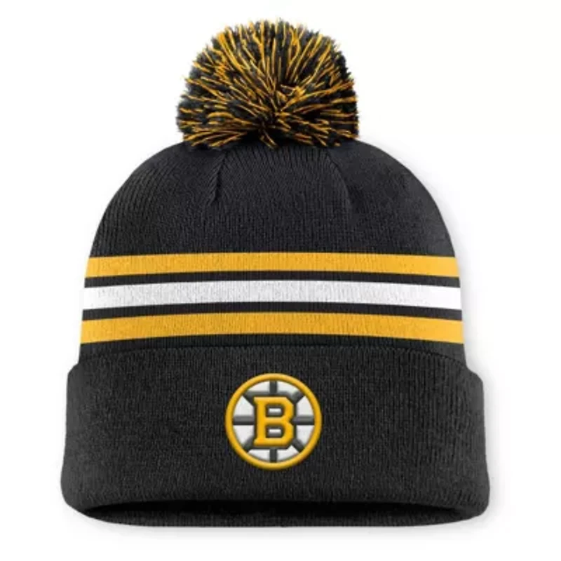 NHL Pro Rink Cuffed Knit Hat with Pom