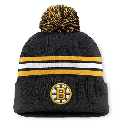 NHL Pro Rink Cuffed Knit Hat with Pom