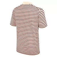 Alabama Crimson Tide NCAA Nike Primary Logo Striped Dri-FIT Polo