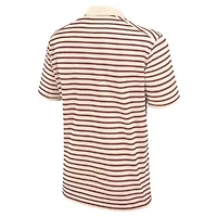 NCAA Nike Florida State Seminoles Primary Logo Striped Dri-FIT Polo