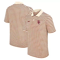 NCAA Nike USC Trojans Primary Logo Striped Dri-FIT Polo