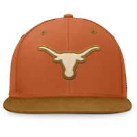 NCAA Fanatics Texas Orange/Brown Longhorns NoBo Fitted Hat