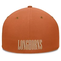NCAA Fanatics Texas Orange/Brown Longhorns NoBo Fitted Hat