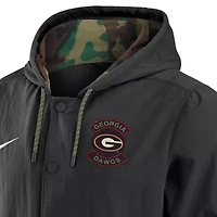 NCAA Nike Georgia Bulldogs 2025 Military Appreciation Full-Snap Jacket