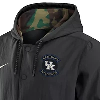 NCAA Nike Kentucky Wildcats 2025 Military Appreciation Full-Snap Jacket