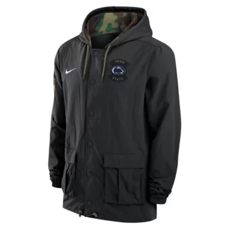 NCAA Nike Penn State Nittany Lions 2025 Military Appreciation Full-Snap Jacket