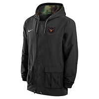 NCAA Nike Texas Longhorns 2025 Military Appreciation Full-Snap Jacket