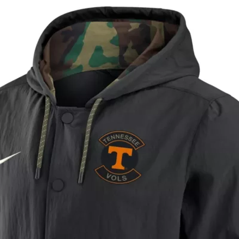 NCAA Nike Tennessee Volunteers 2025 Military Appreciation Full-Snap Jacket
