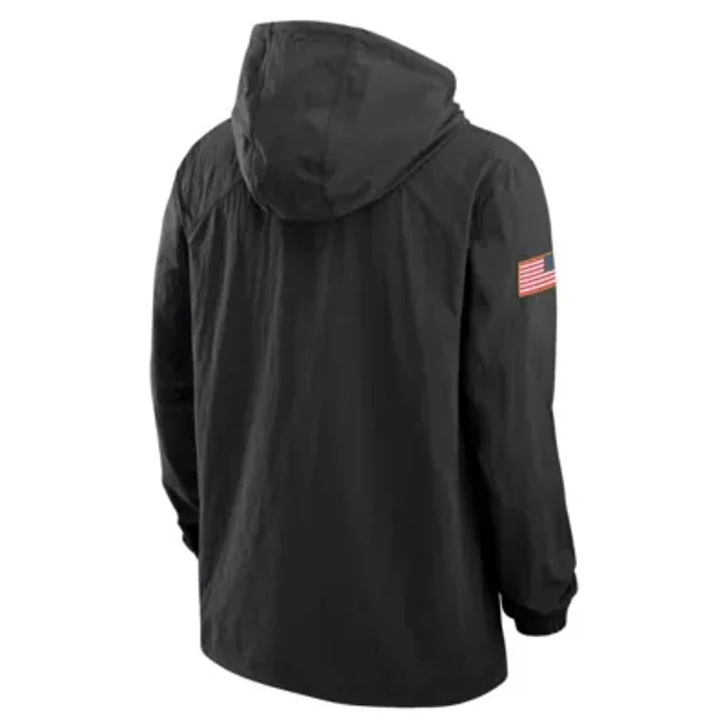 NCAA Nike Clemson Tigers 2025 Military Appreciation Full-Snap Jacket