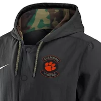 NCAA Nike Clemson Tigers 2025 Military Appreciation Full-Snap Jacket