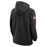 Alabama Crimson Tide NCAA Nike 2025 Military Appreciation Full-Snap Jacket