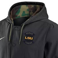 NCAA Nike LSU Tigers 2025 Military Appreciation Full-Snap Jacket