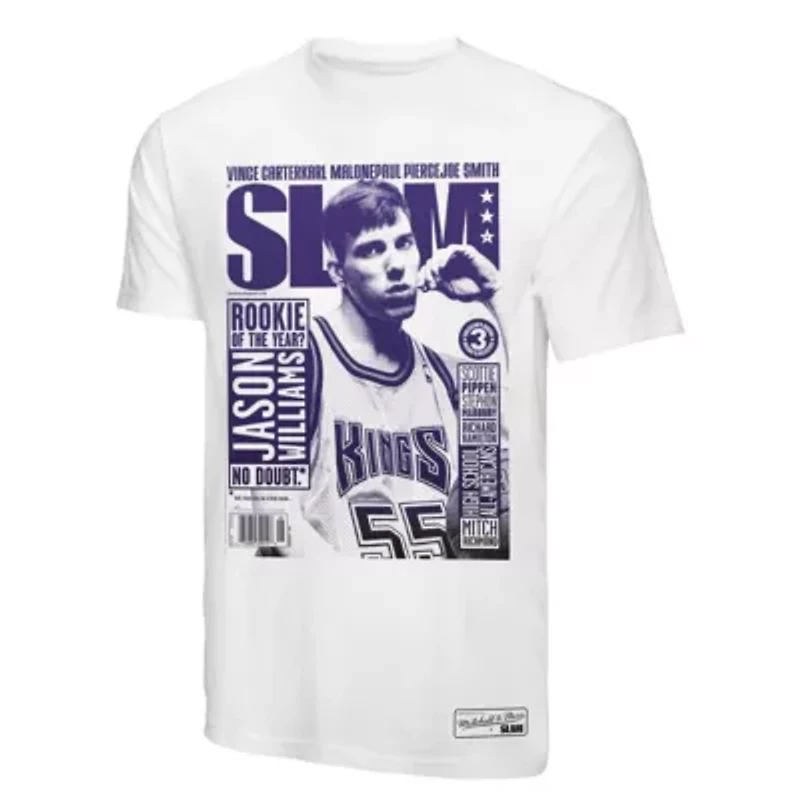 NBA Jason Williams Sacramento Kings SLAM Gradient T-Shirt