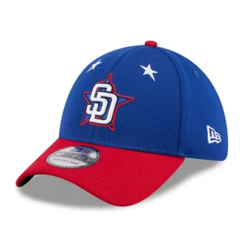 MLB Blue/Red San Diego Padres 2025 All-Star Game Workout 39THIRTY Flex Hat