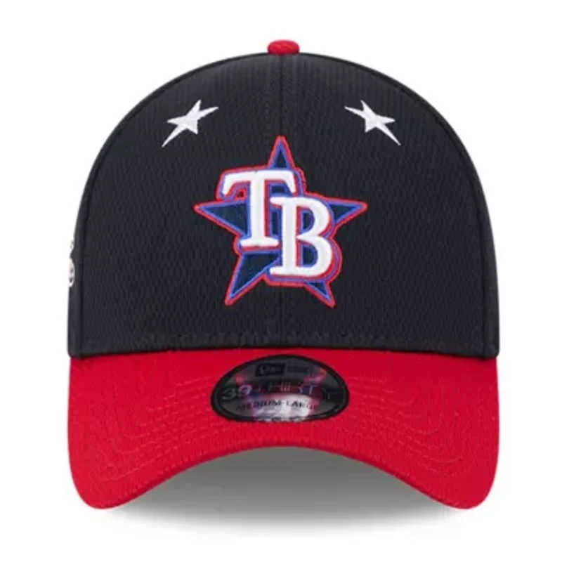 MLB Navy/Red Tampa Bay Rays 2025 All-Star Game Workout 39THIRTY Flex Hat