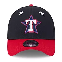 MLB Navy/Red Texas Rangers 2025 All-Star Game Workout 39THIRTY Flex Hat
