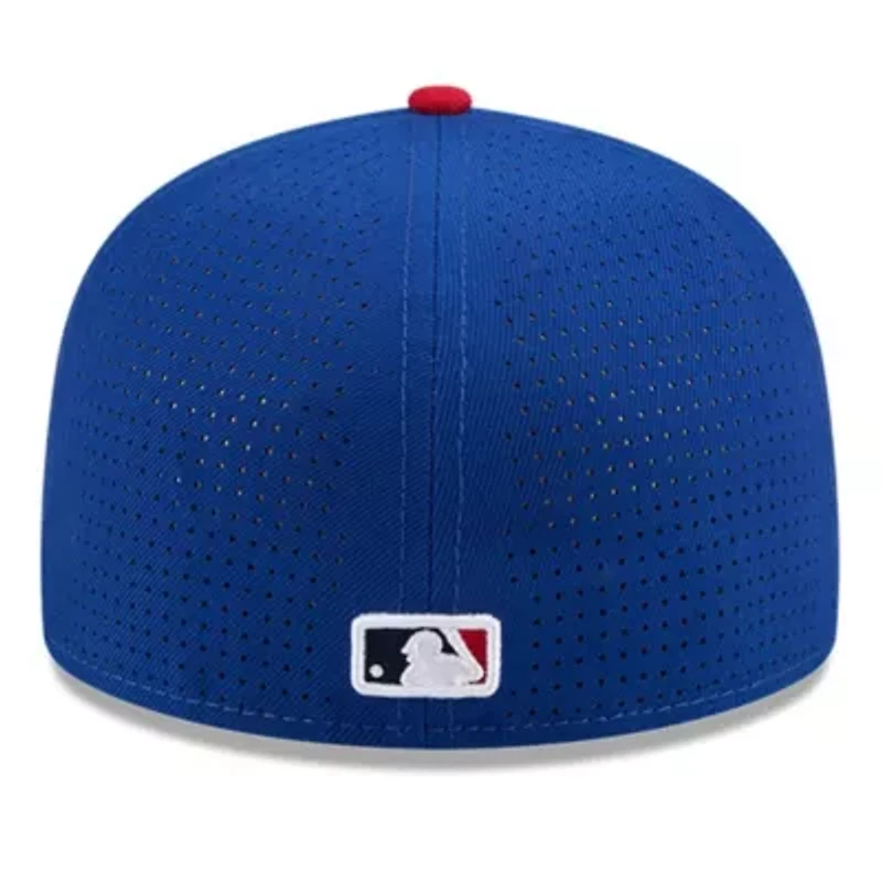 MLB Blue/Red Washington Nationals 2025 All-Star Game Workout Side Patch 59FIFTY Fitted Hat