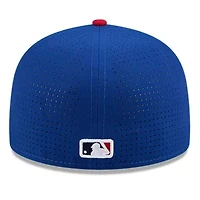 MLB Blue/Red Washington Nationals 2025 All-Star Game Workout Side Patch 59FIFTY Fitted Hat