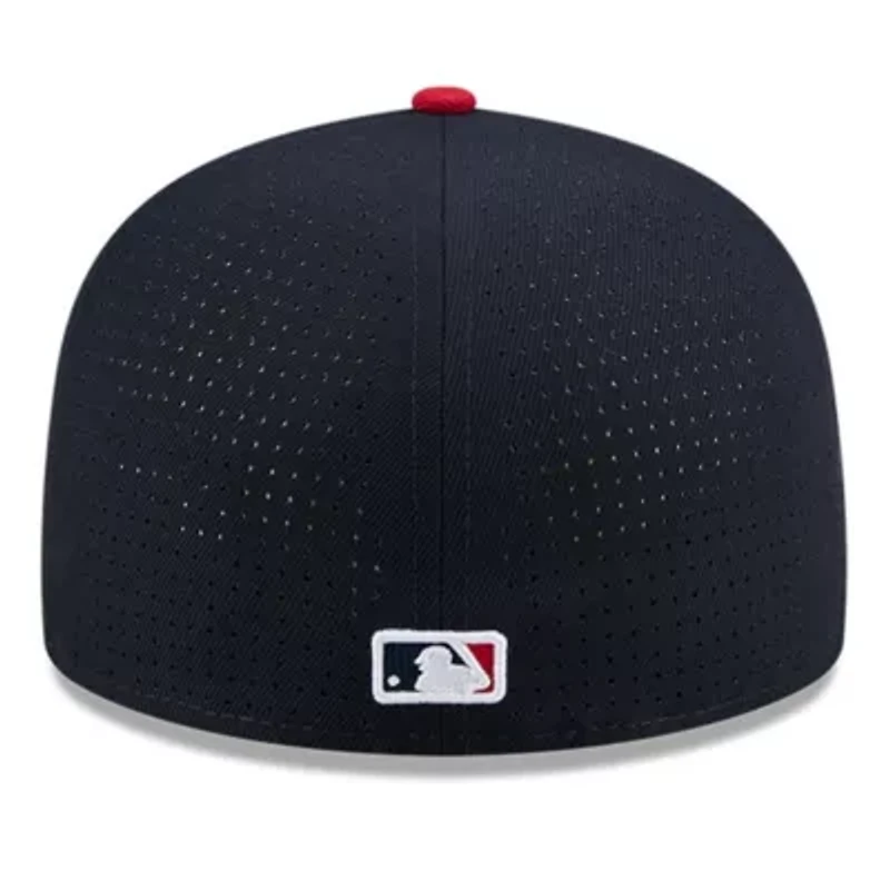 MLB Navy/Red Baltimore Orioles 2025 All-Star Game Workout Side Patch 59FIFTY Fitted Hat