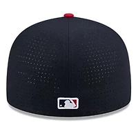 MLB Navy/Red Baltimore Orioles 2025 All-Star Game Workout Side Patch 59FIFTY Fitted Hat