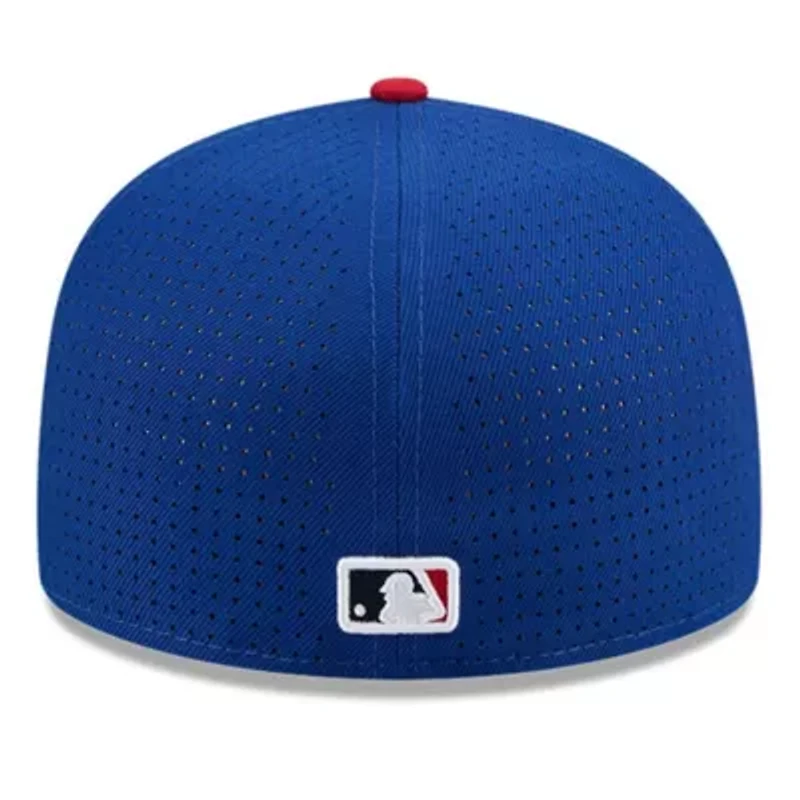 MLB Blue/Red Atlanta Braves 2025 All-Star Game Workout Side Patch 59FIFTY Fitted Hat