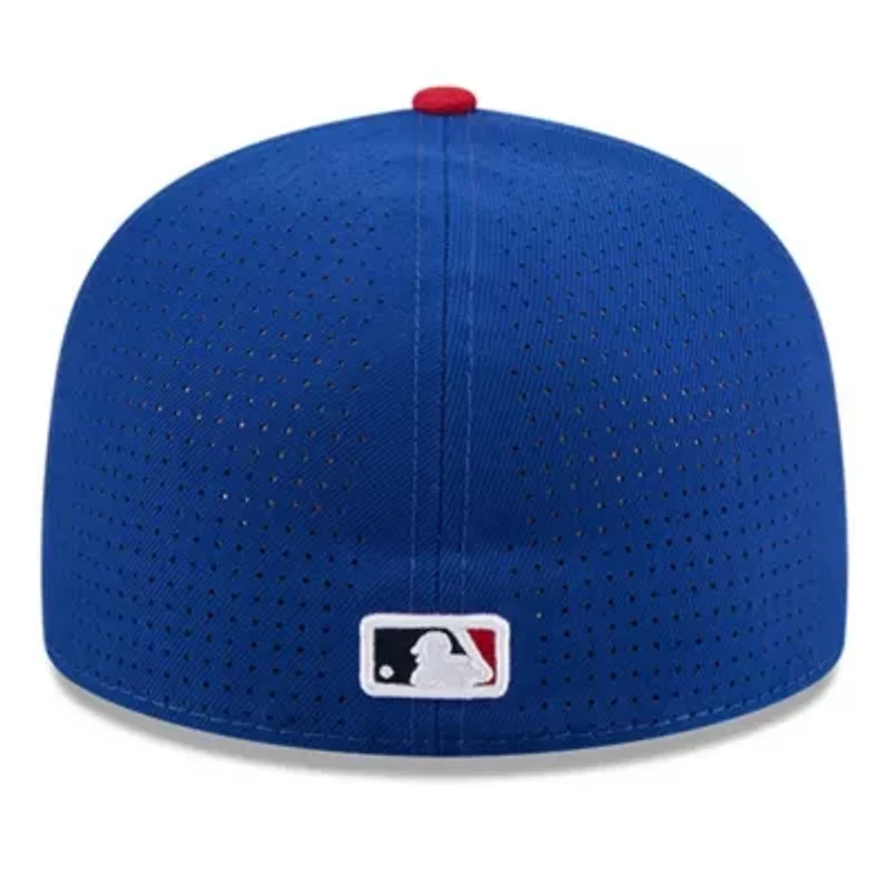 MLB Blue/Red St. Louis Cardinals 2025 All-Star Game Workout Side Patch 59FIFTY Fitted Hat
