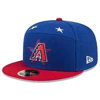 MLB Blue/Red Arizona Diamondbacks 2025 All-Star Game Workout Side Patch 59FIFTY Fitted Hat