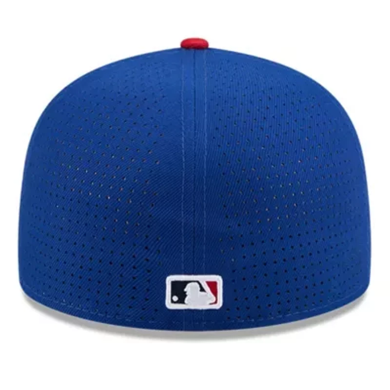 MLB Blue/Red Arizona Diamondbacks 2025 All-Star Game Workout Side Patch 59FIFTY Fitted Hat