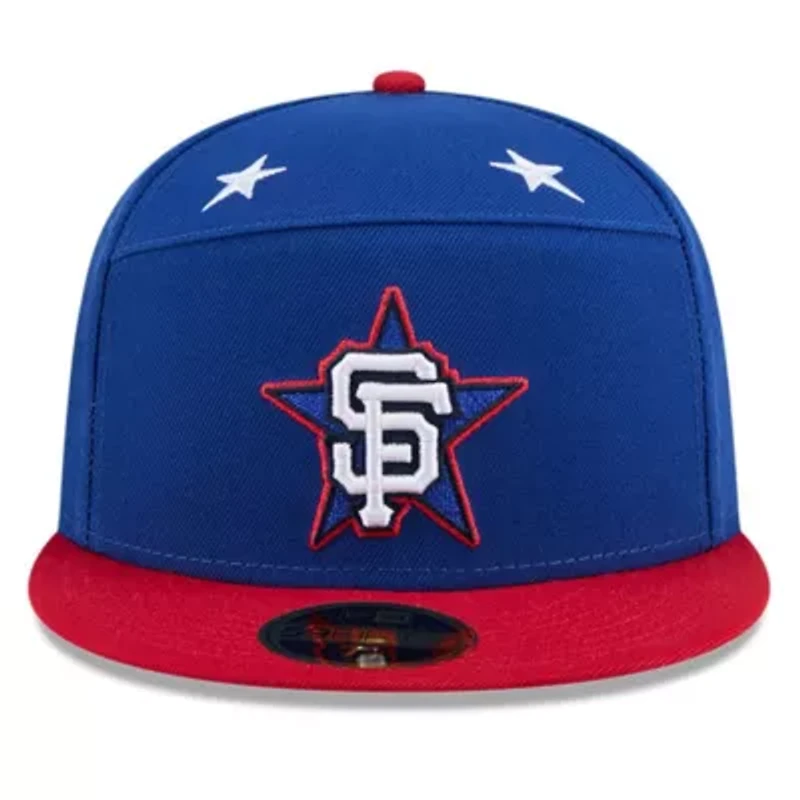 MLB Blue/Red San Francisco Giants 2025 All-Star Game Workout Side Patch 59FIFTY Fitted Hat