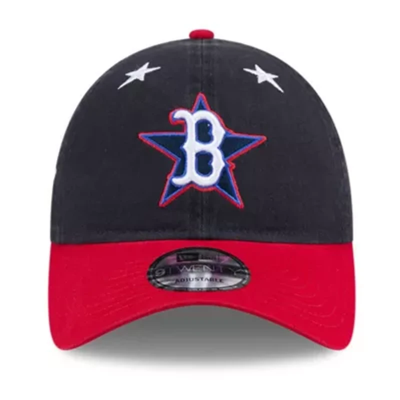 Boston Red Sox MLB Navy/Red Boston Sox 2025 MLB All-Star Game Workout 9TWENTY Adjustable Hat