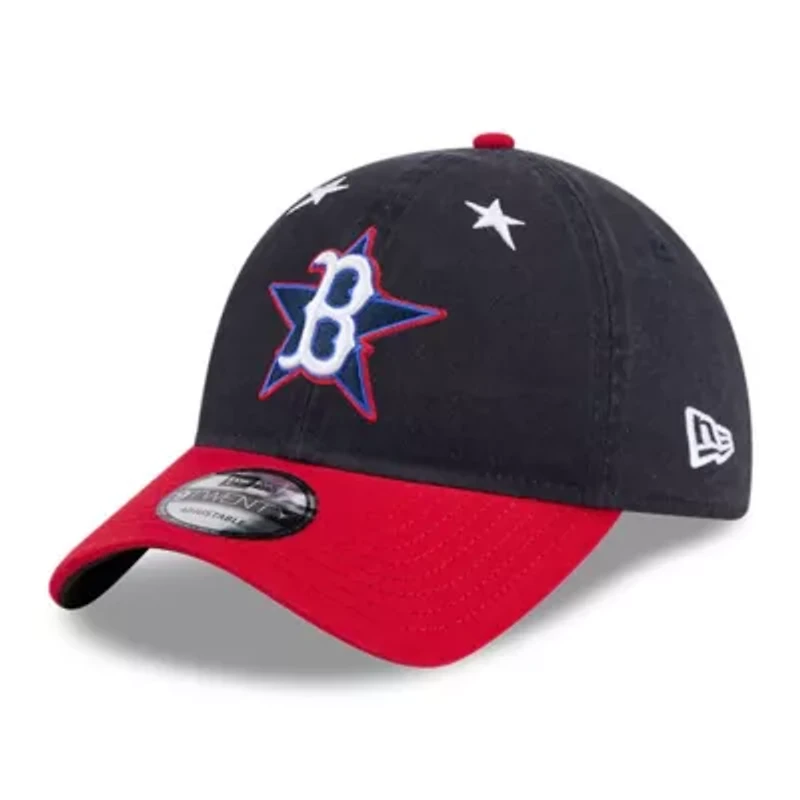 Boston Red Sox MLB Navy/Red Boston Sox 2025 MLB All-Star Game Workout 9TWENTY Adjustable Hat