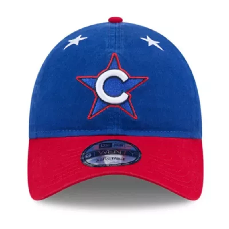 MLB Blue/Red Chicago Cubs 2025 MLB All-Star Game Workout 9TWENTY Adjustable Hat