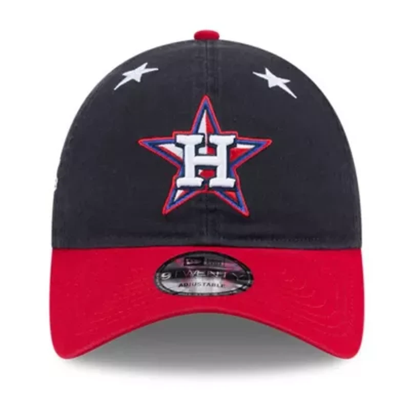 MLB Navy/Red Houston Astros 2025 MLB All-Star Game Workout 9TWENTY Adjustable Hat