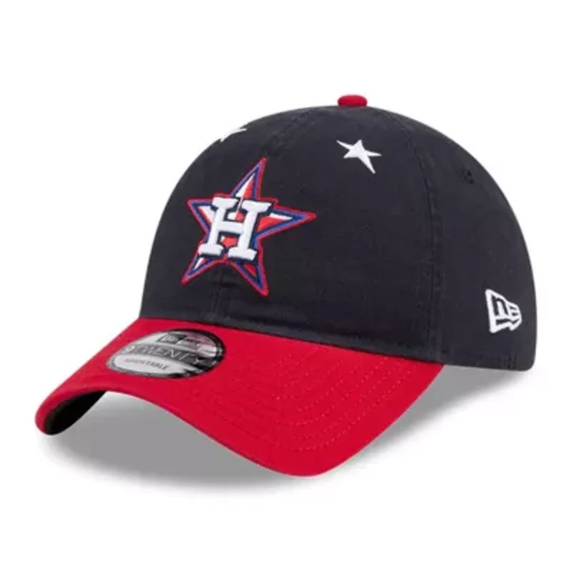 MLB Navy/Red Houston Astros 2025 MLB All-Star Game Workout 9TWENTY Adjustable Hat