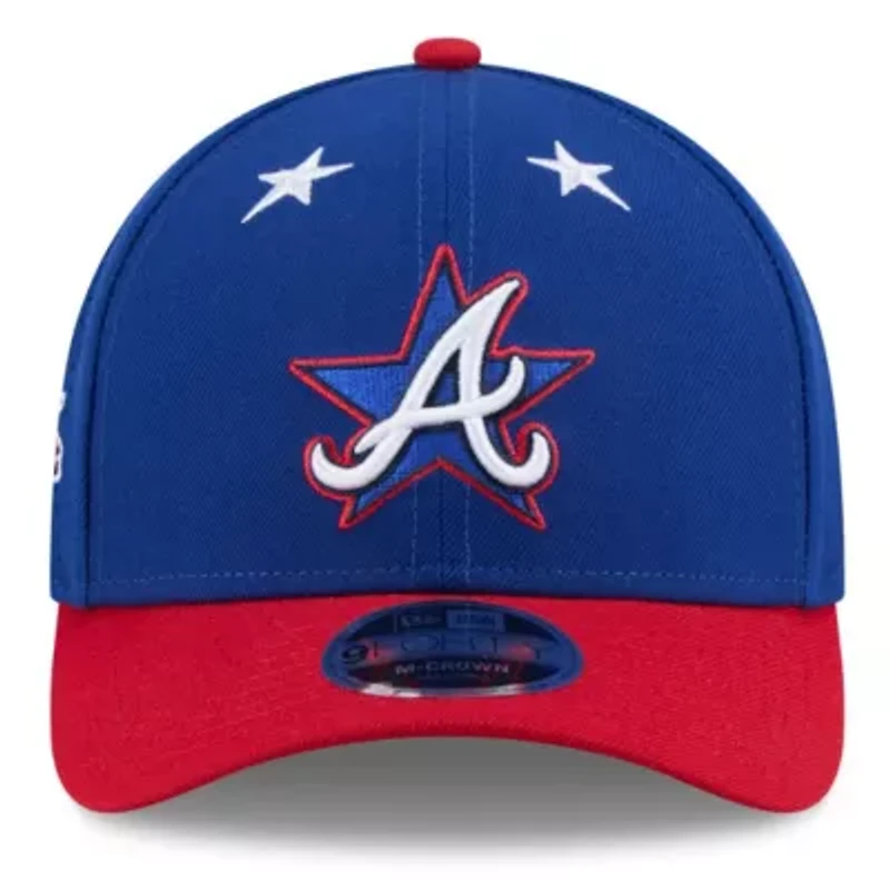 MLB Blue/Red Atlanta Braves 2025 MLB All-Star Game Workout 9FORTY M-Crown Adjustable Hat
