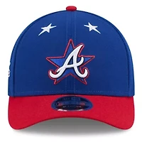 MLB Blue/Red Atlanta Braves 2025 MLB All-Star Game Workout 9FORTY M-Crown Adjustable Hat