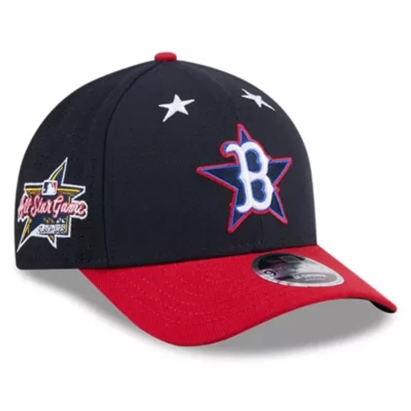 Boston Red Sox MLB Navy/Red Boston Sox 2025 MLB All-Star Game Workout 9FORTY M-Crown Adjustable Hat