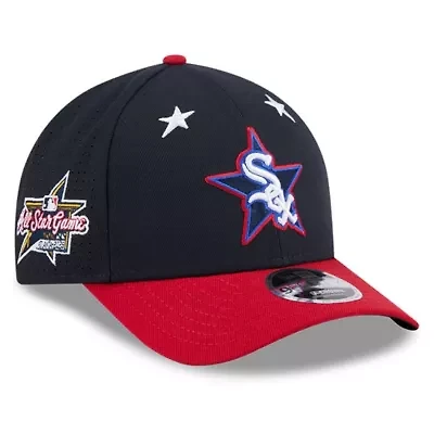 Chicago White Sox MLB Navy/Red Chicago Sox 2025 MLB All-Star Game Workout 9FORTY M-Crown Adjustable Hat